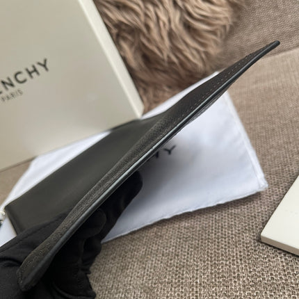 Preloved Authentic Givenchy Antigona Pochette Black Goat Leather