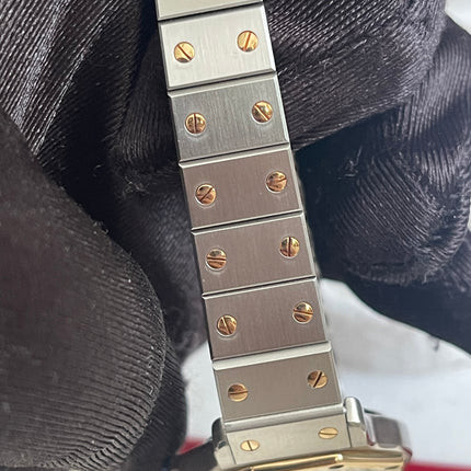 Preloved Authentic Cartier Santos Octagon — Two-Tone Steel & 18k Gold