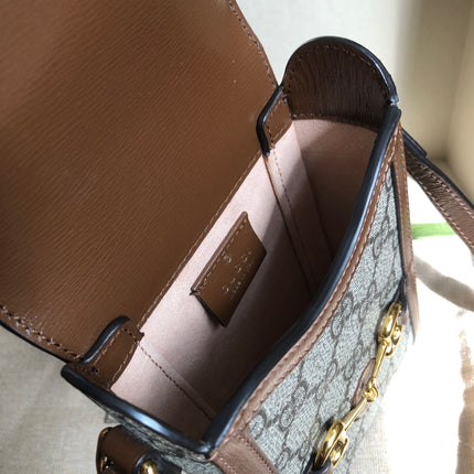 Preloved Gucci Horsebit 1955 mini bag