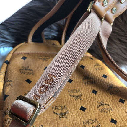 Preloved  MCM Stark Side Studs Backpack