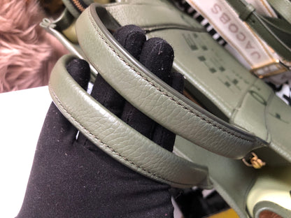 Preloved Marc Jacobs the medium leather tote bag in Green