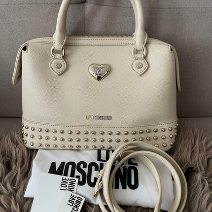 Authentic Preloved Love Moschino Bauletto