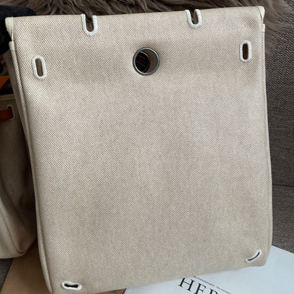 Preloved Authentic Hermes Herbag Zip
