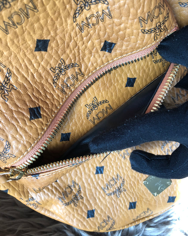 Preloved  MCM Stark Side Studs Backpack