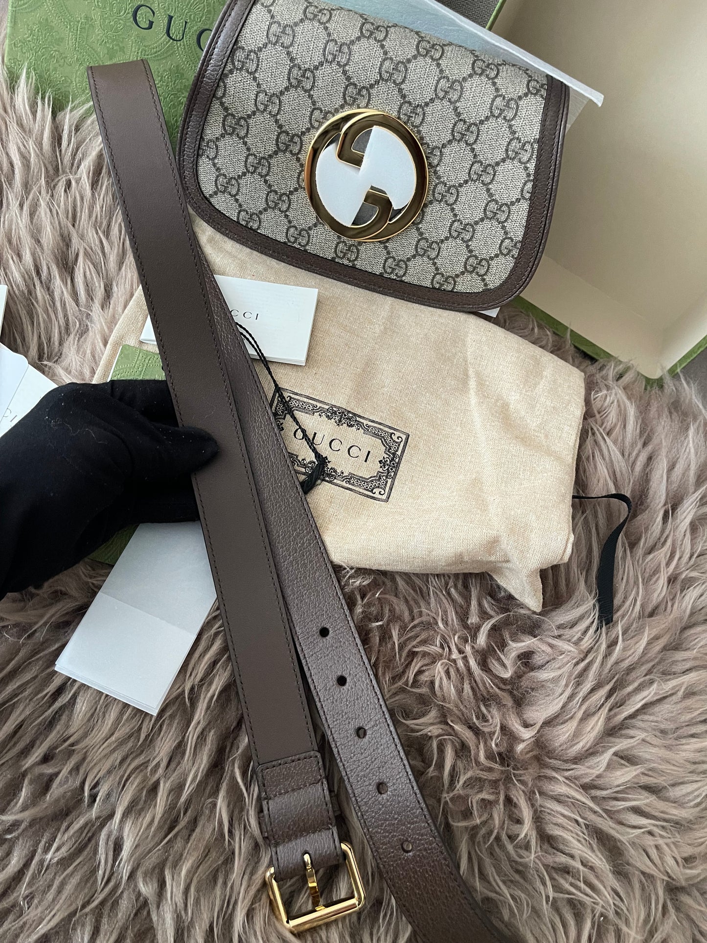 Preloved Authentic Unused Gucci Blondie Belt Bag