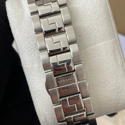 Preloved Authentic Versace Hellenyium Automatic watch with a grey dial
