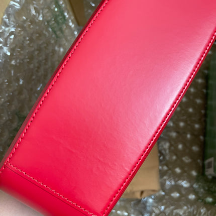 Preloved Louis Vuitton Red Epi Jasmin Handbag w/provided strap