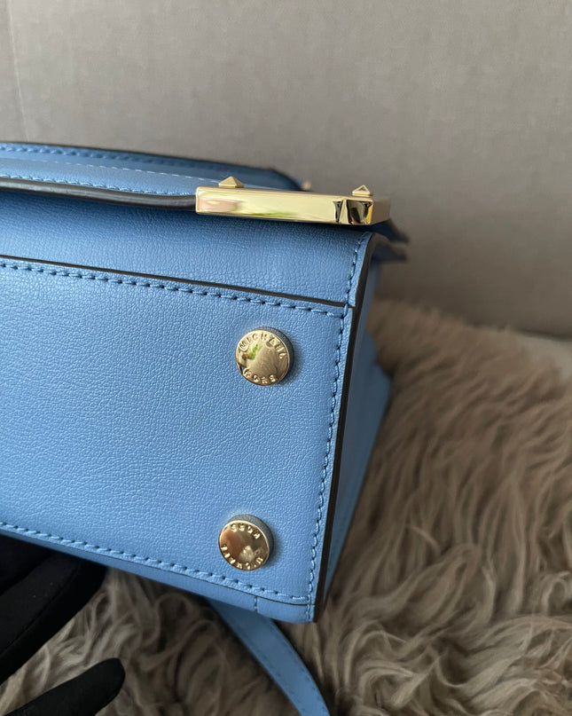 Preloved Authentic Michael Kors Kinsley Accordion Satchel