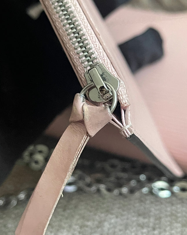 Preloved Authentic Louis Vuitton Felicie Pochette Epi Leather Rose Ballerine
