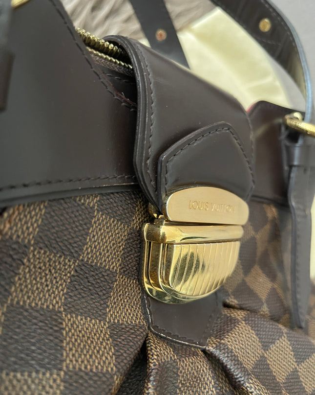 Preloved Authentic Louis Vuitton Sistina PM Damier Ebene