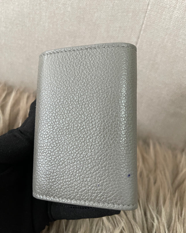 Preloved Authentic Yves Saint Laurent Trifold Compact Wallet
