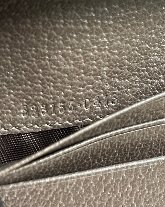 Preloved Authentic Gucci Ophidia GG Card Case Wallet