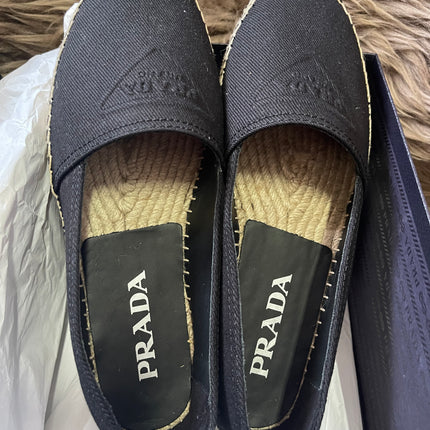Prada Black Espadrille 7 Mens