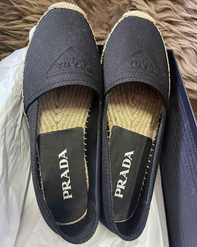 Prada Black Espadrille 7 Mens