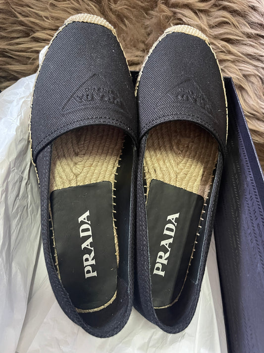 Prada Black Espadrille 7 Mens