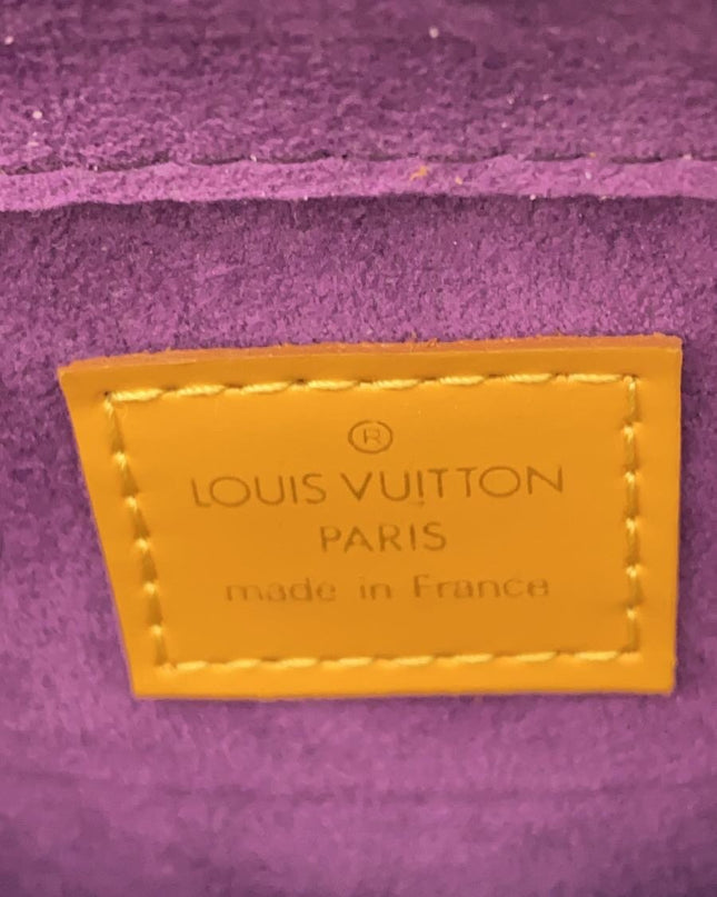 Preloved Authentic LOUIS VUITTON Pont Neuf Epi YLW/Leather/Yellow/Plain/M52059