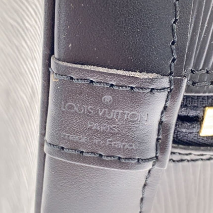 Preloved Authentic LOUIS VUITTON Alma_Epi/Leather/BLK