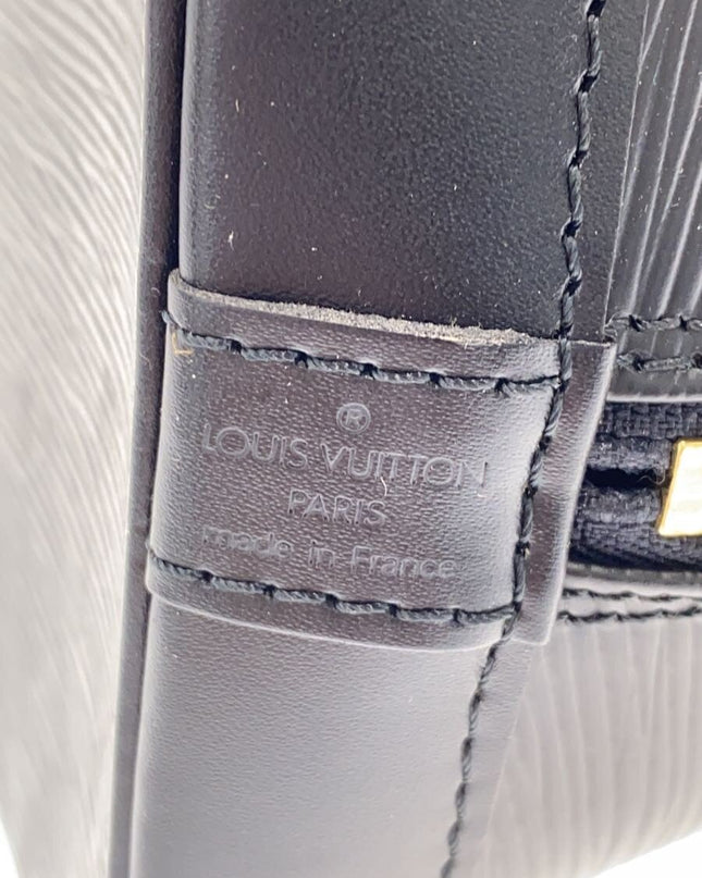 Preloved Authentic LOUIS VUITTON Alma_Epi/Leather/BLK
