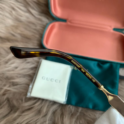 Gucci Burgundy/Black GG00765 Butterfly Sunglasses