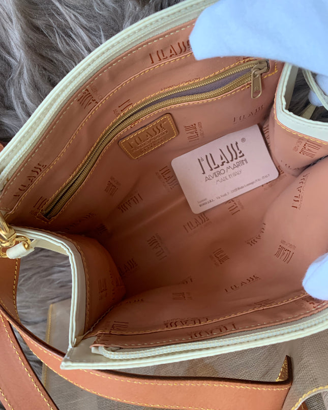 Alviero Prima Classe Small Clear Tote Bag