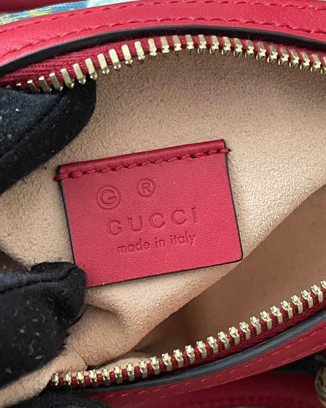 Preloved Authentic Gucci GG Blooms Mini Boston Bag