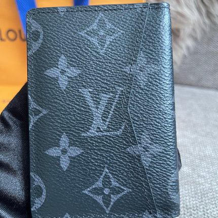 Preloved Authentic Louis Vuitton Slender Wallet in Monogram Eclipse