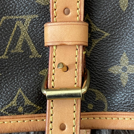 Preloved Authentic Rank B- Louis Vuitton Pre-Owned 2004 GM monogram bucket bag