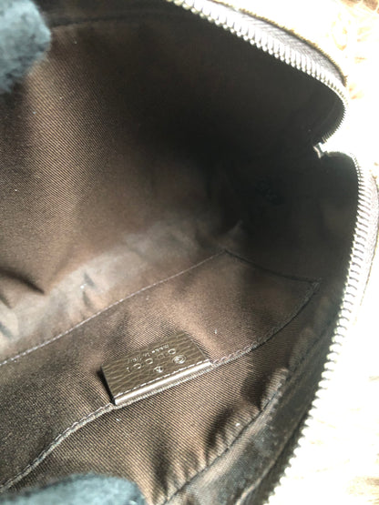 Preloved Gucci Waist Belt Bag GG Canvas