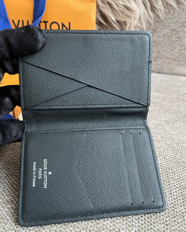 Preloved Authentic Louis Vuitton Slender Wallet in Monogram Eclipse