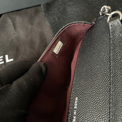 Preloved Authentic Chanel Glasses Case with Chain