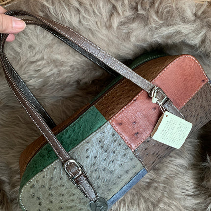Unused JRA Ostrich Bag
