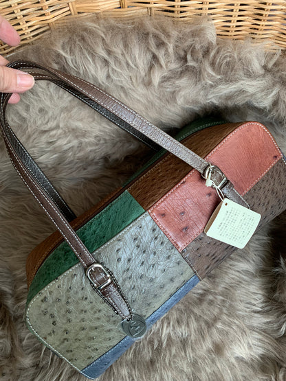 Unused JRA Ostrich Bag