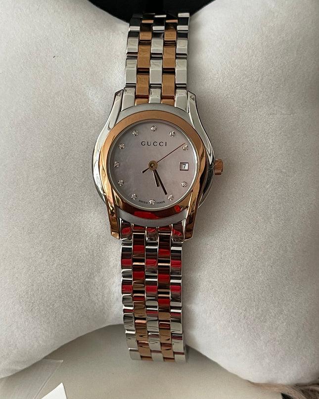 Preloved Authentic Gucci Stainless Steel/Model 5500L