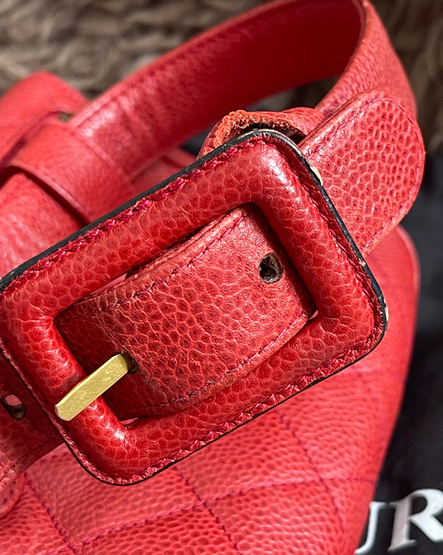 Preloved Authentic Chanel Vintage Quilted Waist Bag
