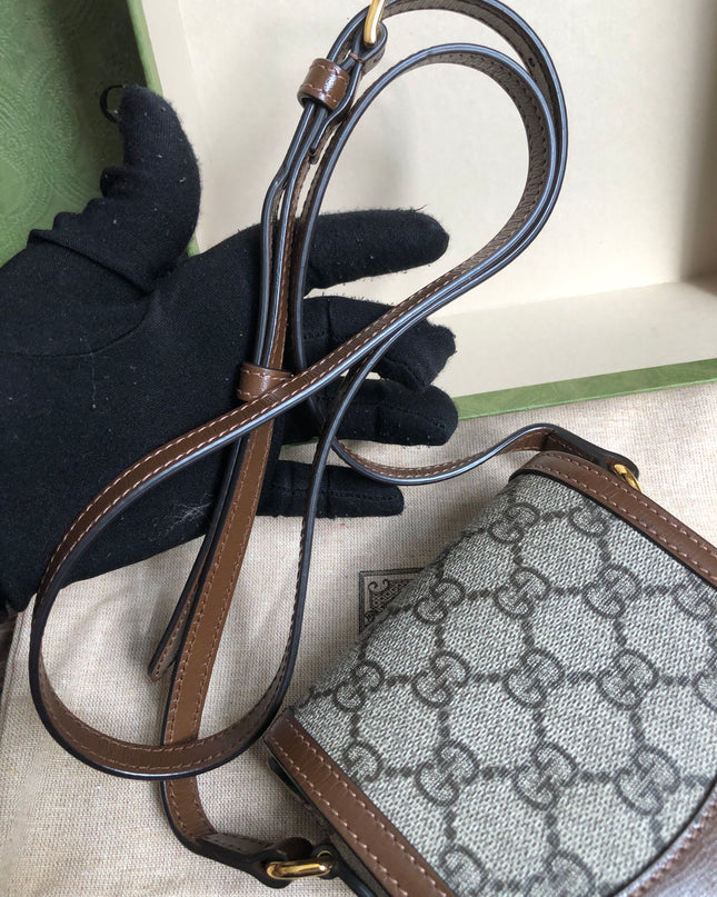 Preloved Gucci Horsebit 1955 mini bag