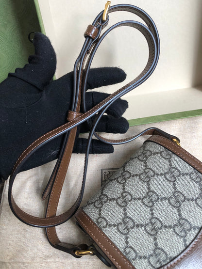 Preloved Gucci Horsebit 1955 mini bag