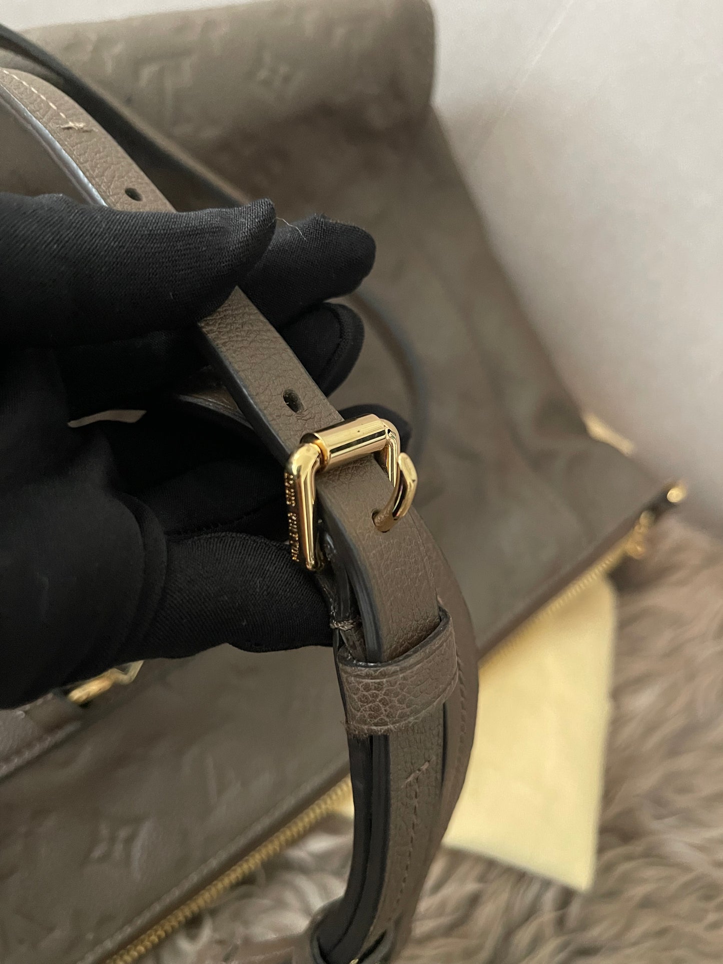 Preloved Authentic Louis Vuitton Ombre Monogram Empreinte Leather Lumineuse PM Bag