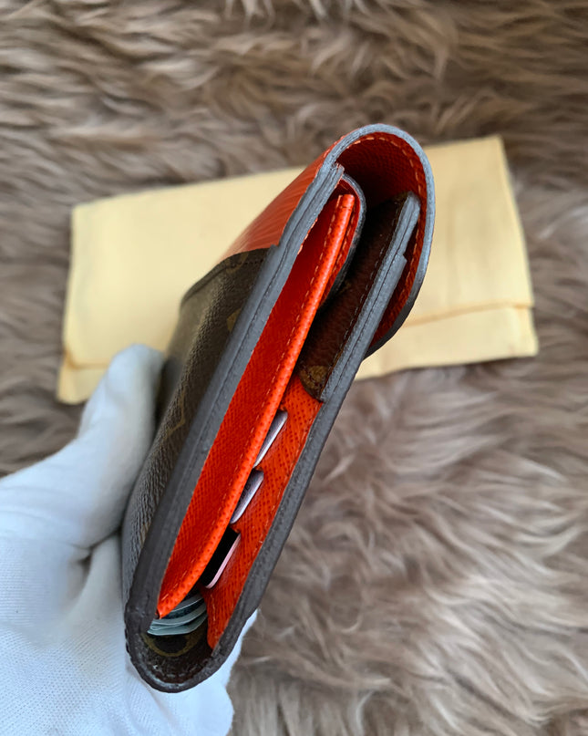 Louis Vuitton Monogram Orange Marie-Lou Wallet