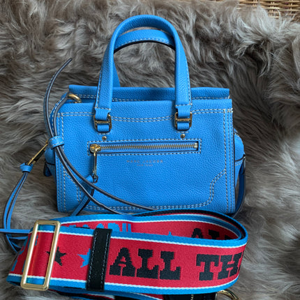 Marc Jacobs Mini Cruiser Satchel Bag in Coastal Blue