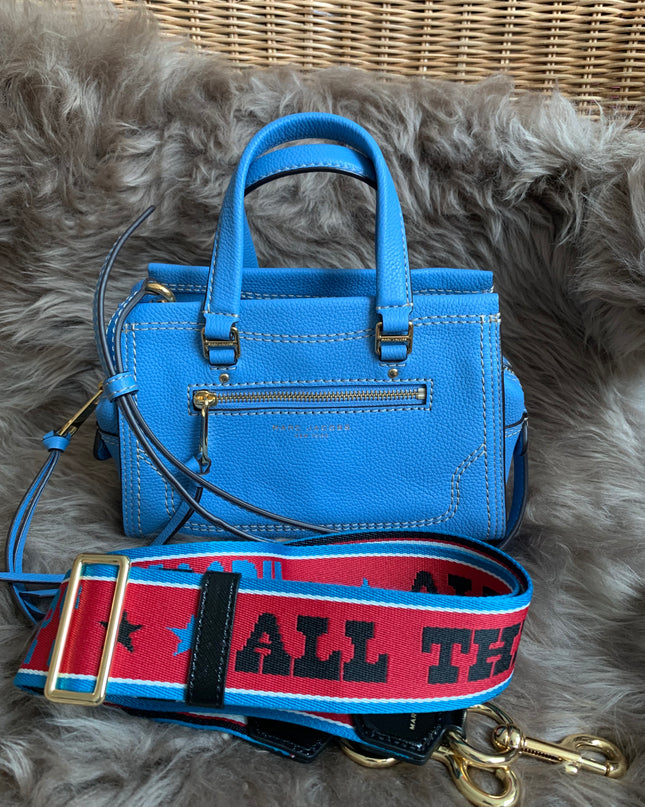 Marc Jacobs Mini Cruiser Satchel Bag in Coastal Blue