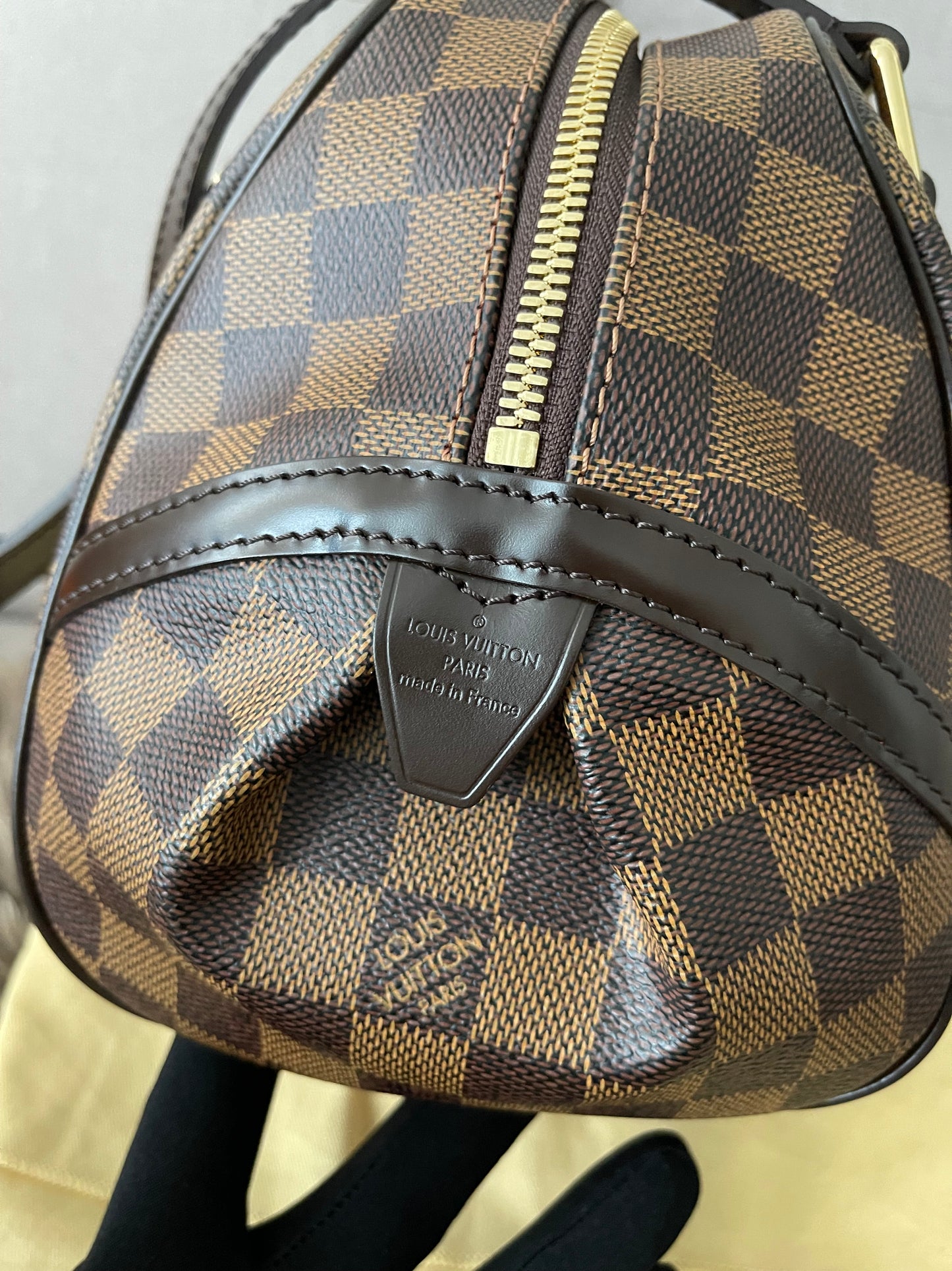 Preloved Authentic Louis Vuitton Damier Rivington PM shoulder bag