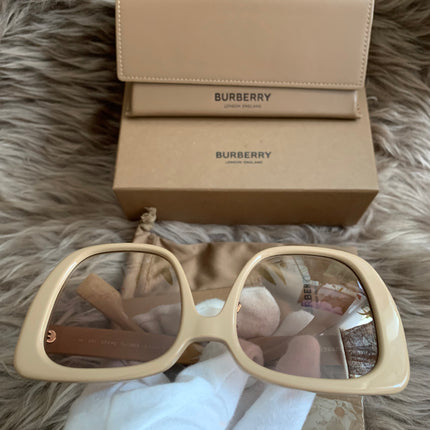 Burberry
Monogram Motif Oversized Square Frame Sunglasses
