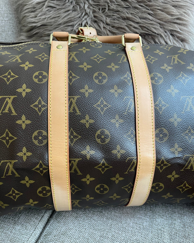 Preloved Authentic Louis Vuitton Keepall Bandouliere 45
