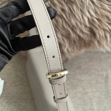 Preloved Authentic Furla Artemis S Shoulder Bag in Stucco Gray