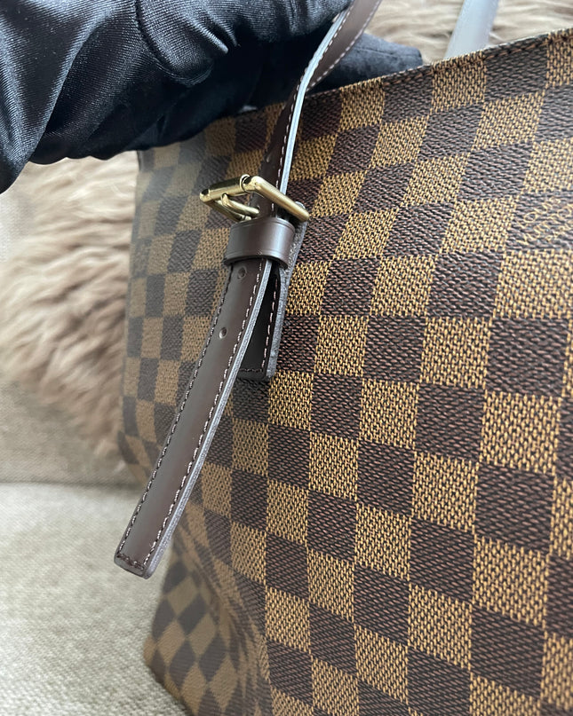 Preloved Authentic Louis Vuitton Chelsea Tote GM Damier Ebene