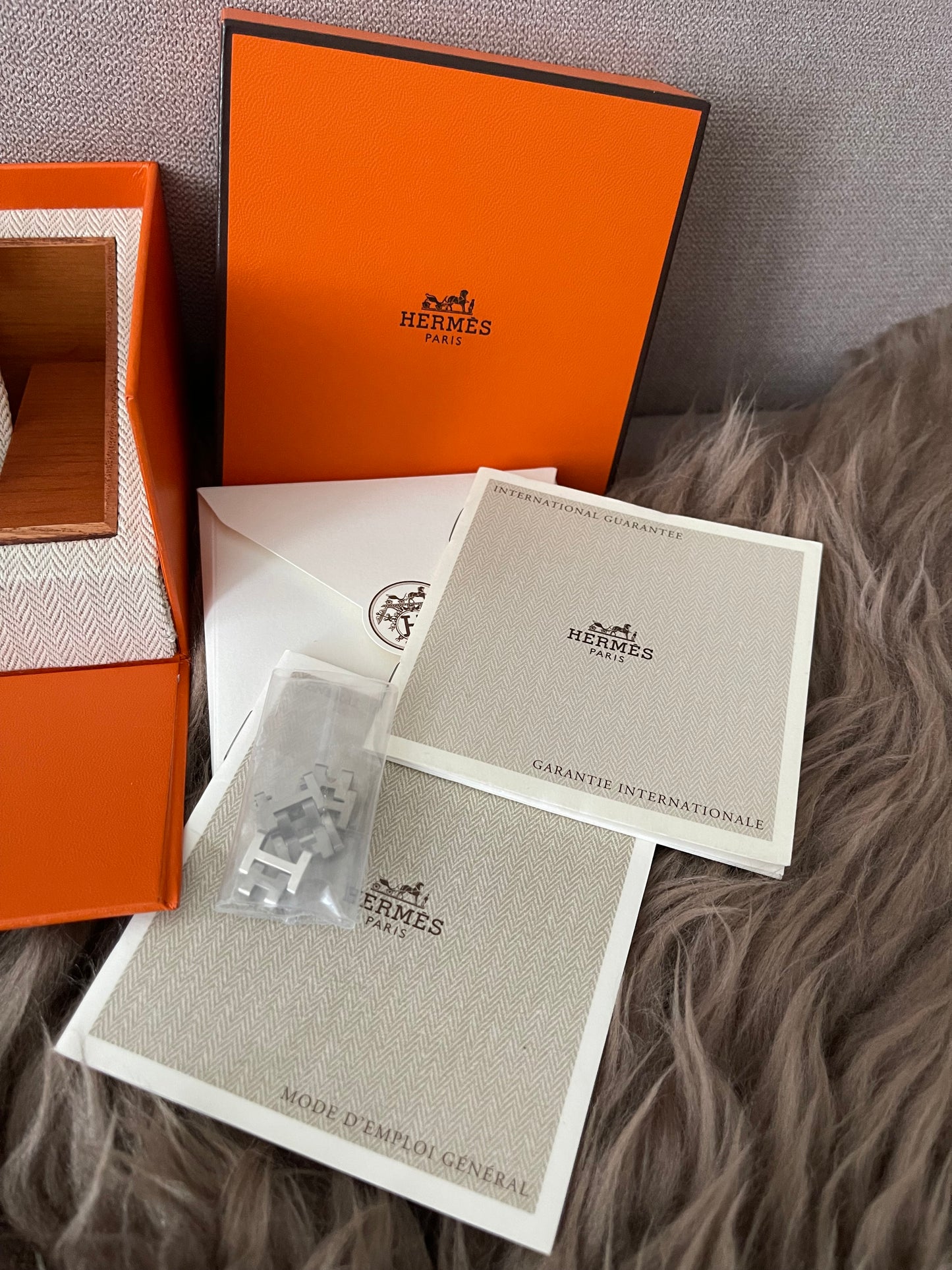 Preloved Authentic Hermes Stainless Steel Clipper 24mm Watch