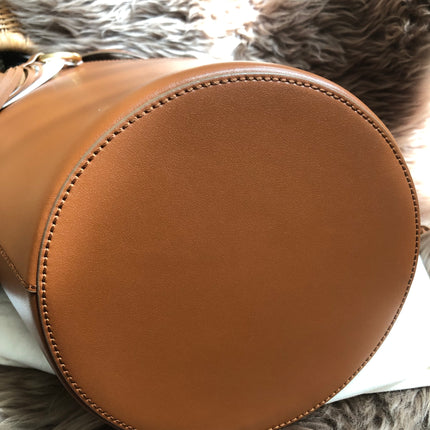 Preloved SEE BY CHLOÉ Cecilia Fringed Leather Bucket Bag