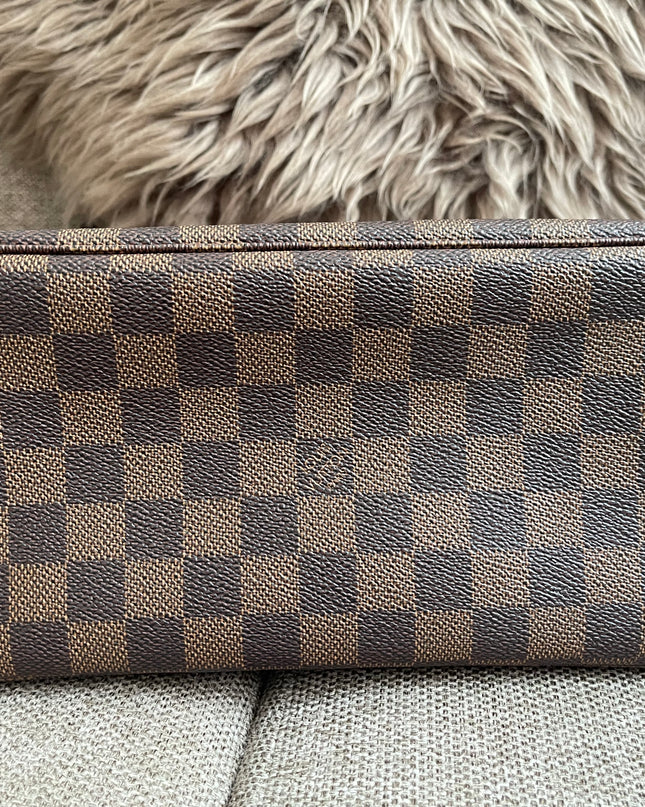 Preloved Authentic Louis Vuitton Neverfull PM — Damier Ebène Canvas