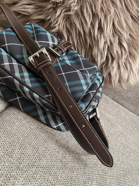 Preloved Authentic Burberry Nova Check Tartan Crossbody Camera Bag