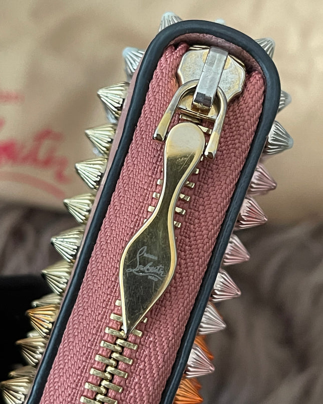 Preloved Authentic Christian Louboutin Panettone zip-around long wallet